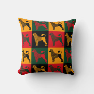 The smart Portuguese water dog  Throw Pillow