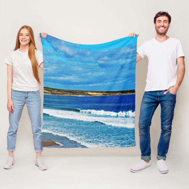 The Smell Of The Ocean, Fleece Blanket (In Situ)