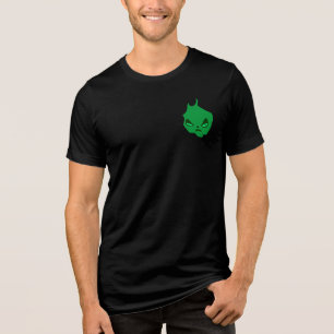 The Smirk Flame Logo Black Graphic Tee