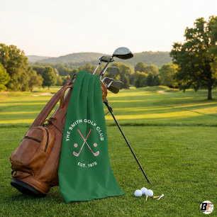 The Smith Golf Club - Est. 1975 Custom Green Towel