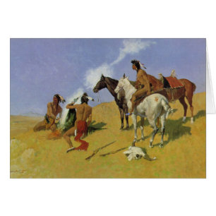 The Smoke Signal ~ Frederic Remington