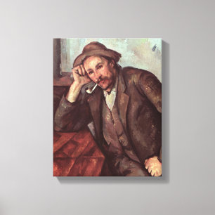The Smoker, 1891-92 Canvas Print