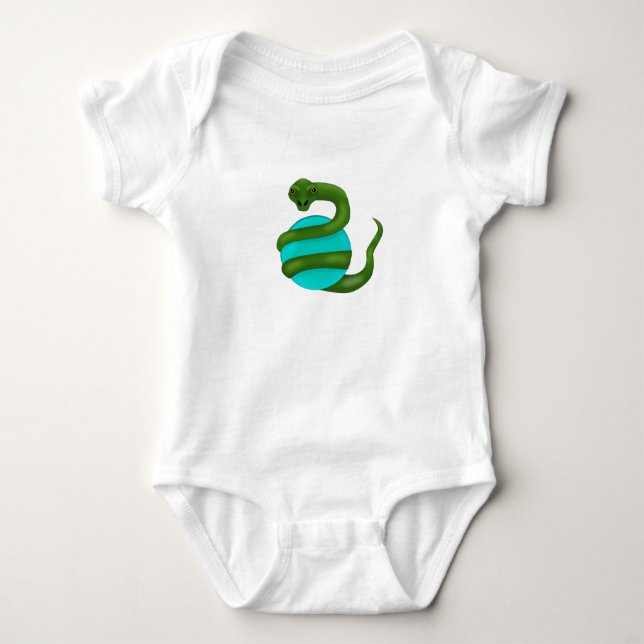 The Snake Baby Bodysuit (Front)