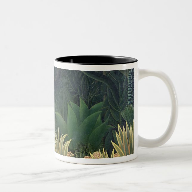 The Snake Charmer, 1907 Two-Tone Coffee Mug (Right)