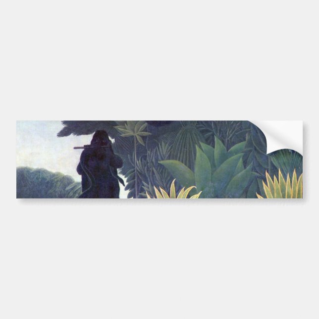 The Snake Charmer Bumper Sticker (Front)