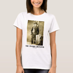 The Snake Hunter (Vintage Photo Snake Skins) T-Shirt