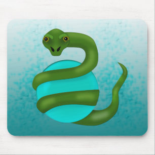 The Snake Mouse Pad