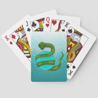 The Snake Playing Cards