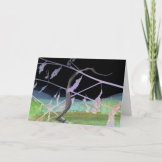 "The Snake's Farewell" Transformed Snakeskin Card