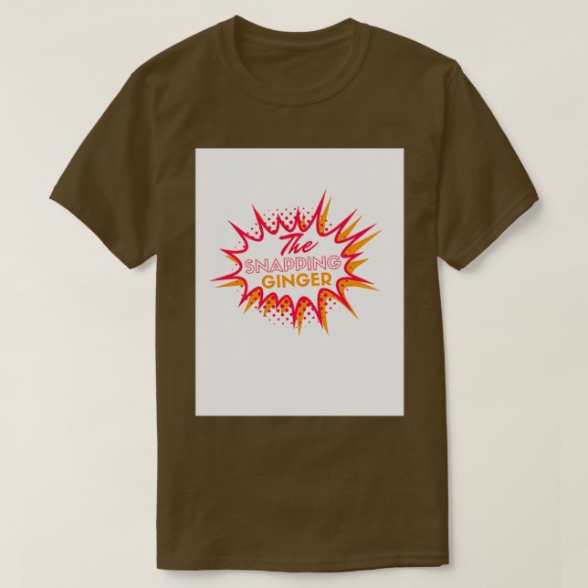 The snapping Giner T-Shirt (Design Front)