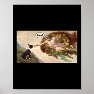 The Snoot Of French Bulldog Frenchie Bull Dog Meme Poster