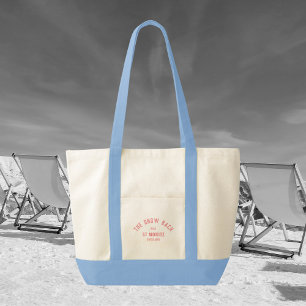 The Snow Bach Ski Theme Bachelorette Tote Bag