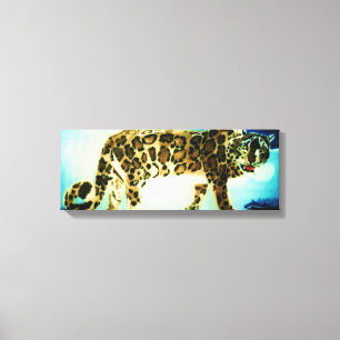 THE SNOW LEOPARD canvas Print