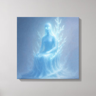 The Snow Oracle Canvas Print