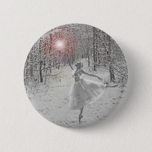 The Snow Queen 2 Inch Round Button