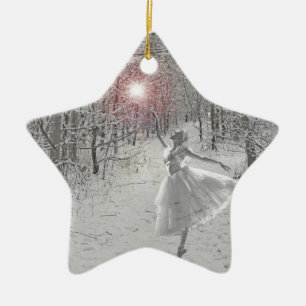 The Snow Queen Ceramic Ornament