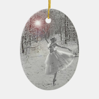 The Snow Queen Ceramic Ornament