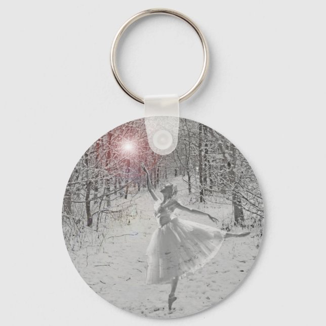 The Snow Queen Keychain (Front)