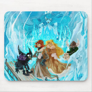 The Snow Queen magical spell mouse pad