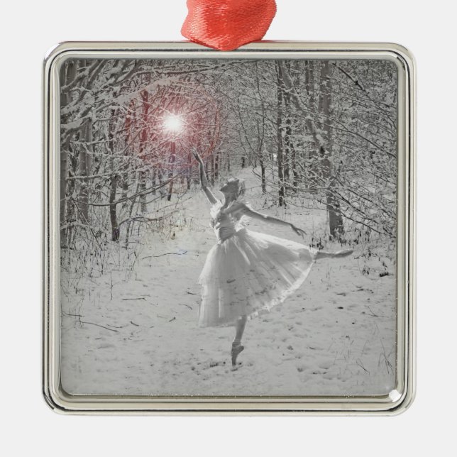 The Snow Queen Metal Ornament (Front)