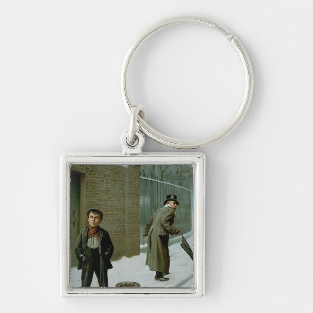 The Snowball - Guilty or Not Guilty Keychain (Front)