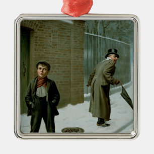 The Snowball - Guilty or Not Guilty Metal Ornament