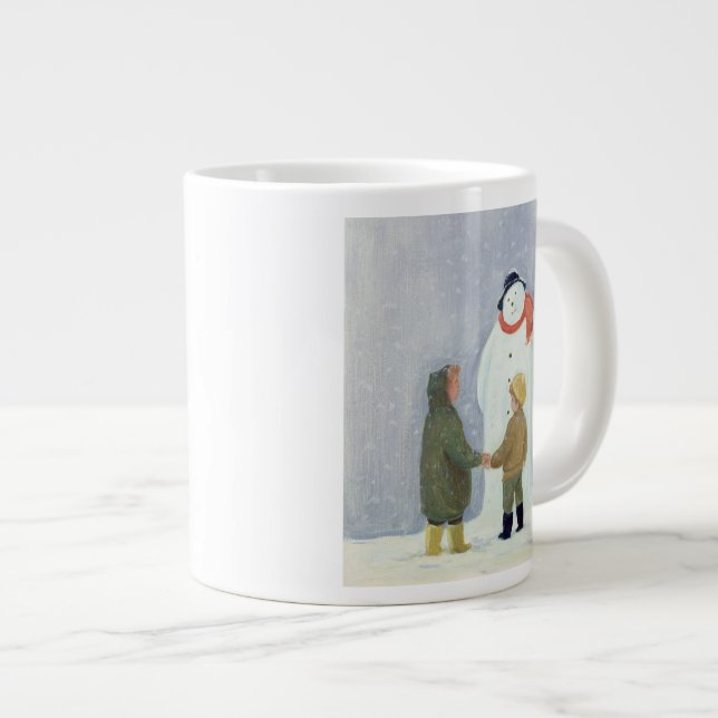 The Snowman Large Coffee Mug (Front Right)