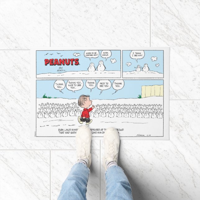 The Snowmen Welcome Linus Doormat (Indoor)