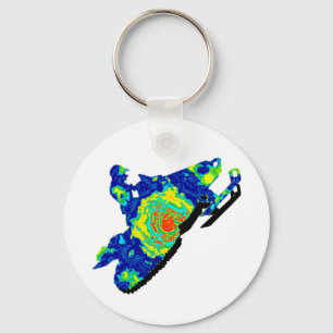 THE SNOWMOBILE DREAM KEYCHAIN