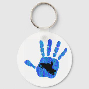 THE SNOWMOBILER IS KEYCHAIN
