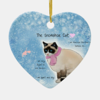 The Snowshoe Cat Ornament
