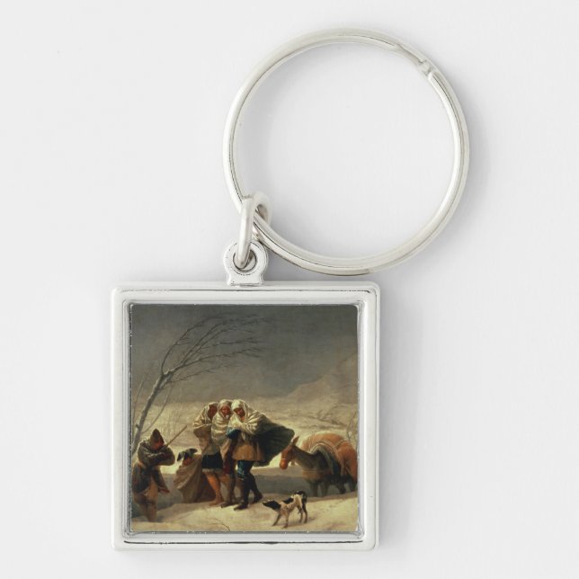 The Snowstorm, 1786-87 Keychain (Front)