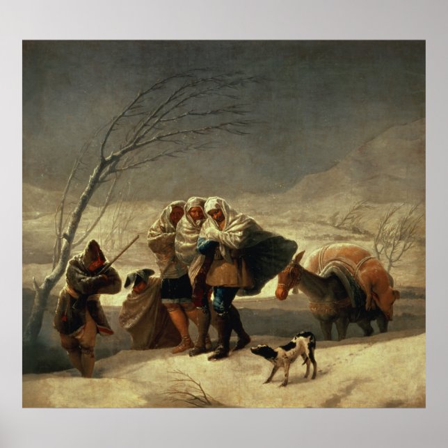 The Snowstorm, 1786-87 Poster (Front)