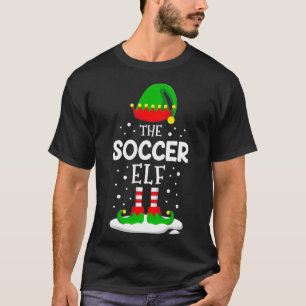 The Soccer Elf Christmas Family Matching Costume P T-Shirt