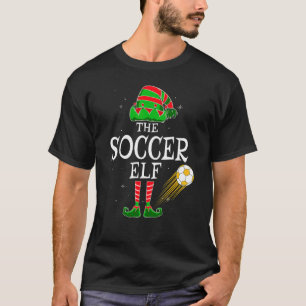 The Soccer Elf Group Matching Family Christmas Bal T-Shirt