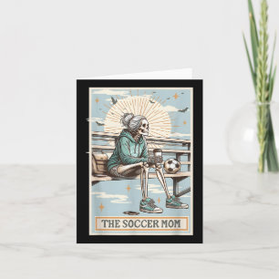 The Soccer Mom Skeleton Tarot Card, Soccer Mom Mot Card