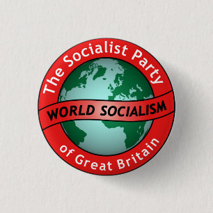 The Socialist Party of Great Britain badge colour 1 Inch Round Button