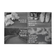 The Socks That Mom Folds - Laundry Room Mat