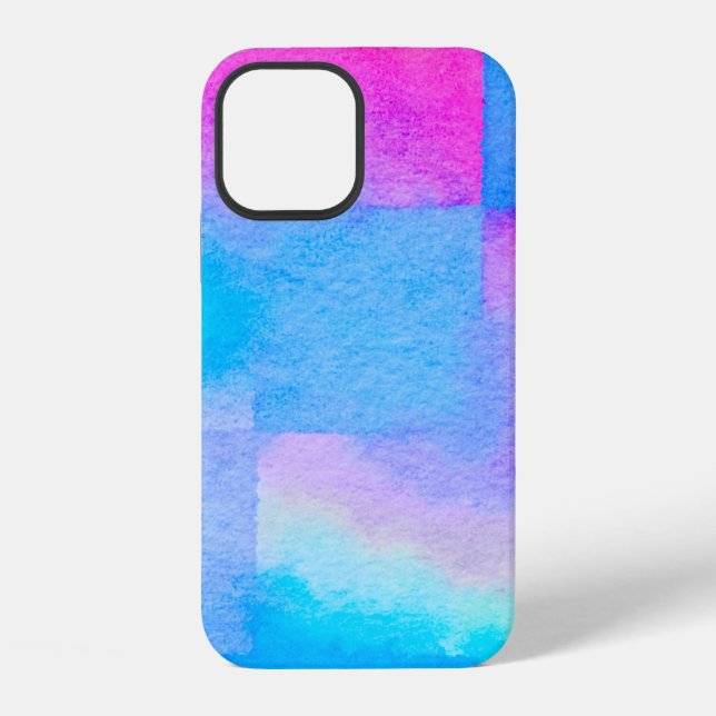 The soft Art nice Colour splashes. Surface design  iPhone Case (Back)
