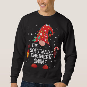 The Software Engineer Gnome Matching Family Christ Sweatshirt