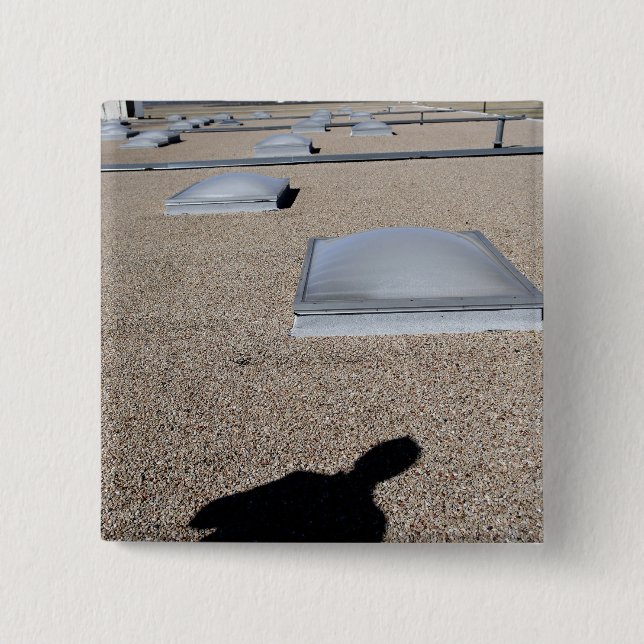 The solar day lighting system 2 inch square button (Front)