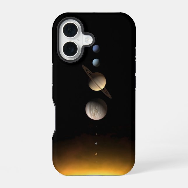  The Solar Symphony iPhone 16 Case (Back)