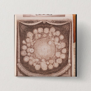 The Solar System 2 Inch Square Button