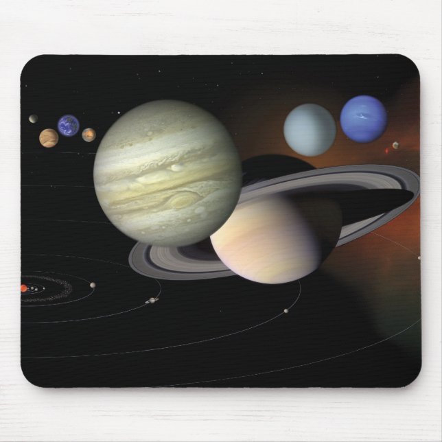 "The Solar System" mousepad (Front)