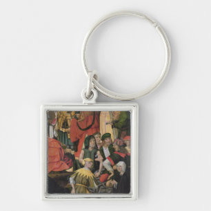 The Soldiers Drawing Lots for Christ's Clothes Keychain