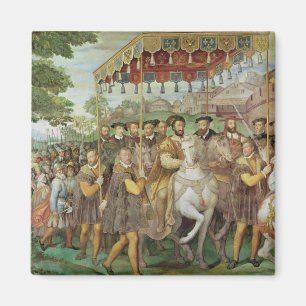 The Solemn Entrance of Emperor Charles V Magnet