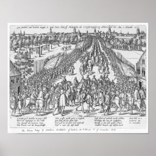 The Solemn entry of Matthias Poster