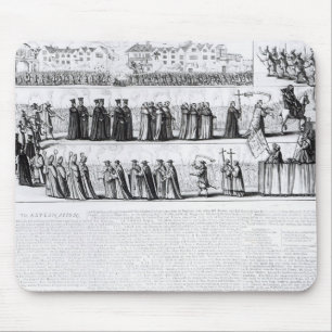 The Solemn Mock Procession Mouse Pad