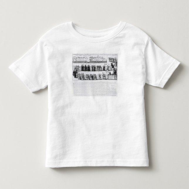 The Solemn Mock Procession Toddler T-shirt (Front)
