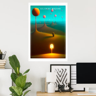 The Solitaire Machine Poster